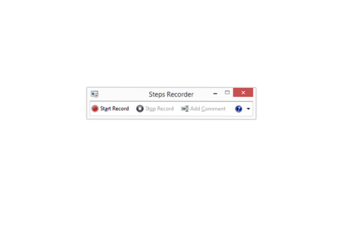 stappen recorder downloaden