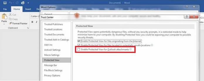 questo file non può essere visualizzato in anteprima a causa di un errore con il seguente programma di anteprima di Outlook 2016