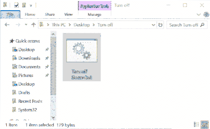 vypnout netopýr obrazovky