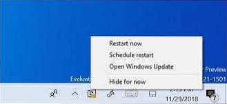Windows Update-Benachrichtigungen deaktivieren Windows 10