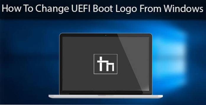 changement de logo uefi