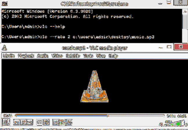 update vlc command line windows