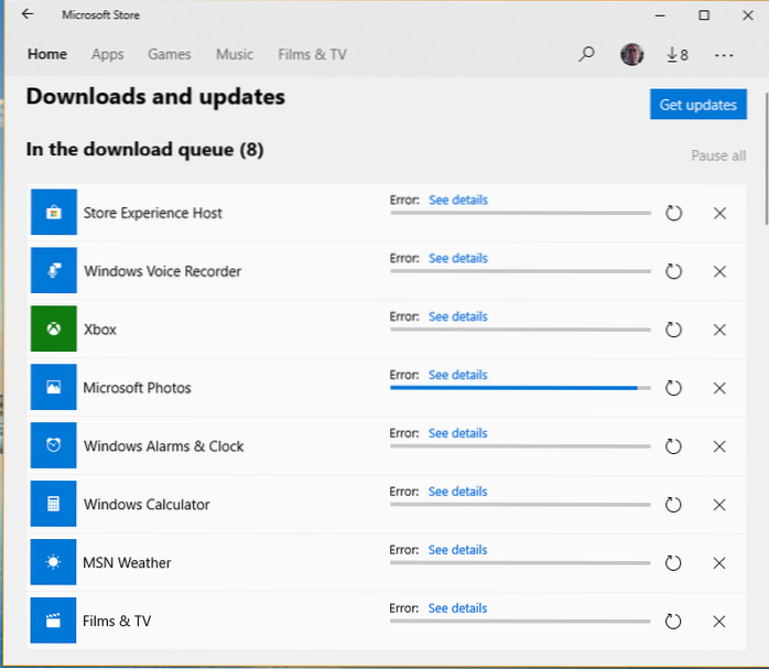 Aktualisieren Sie die Windows Store Apps Powershell