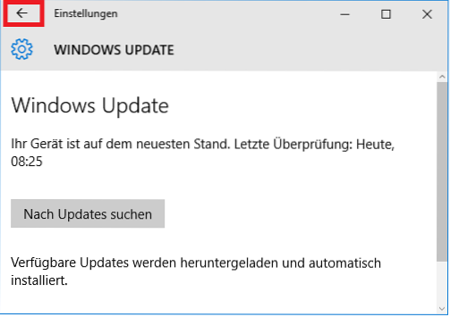 pasek tytułu UWP