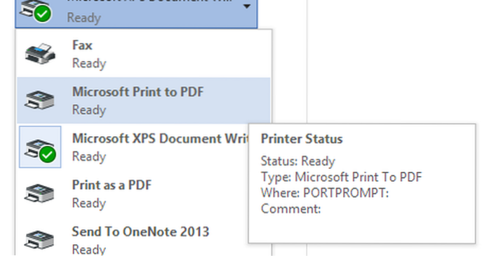 what is microsoft print to pdf windows 10