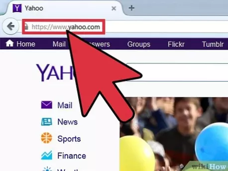 waar is het instellingenpictogram in yahoo mail