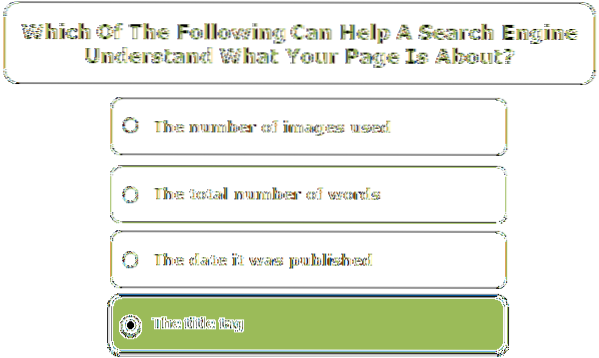 which of the following is a search engine