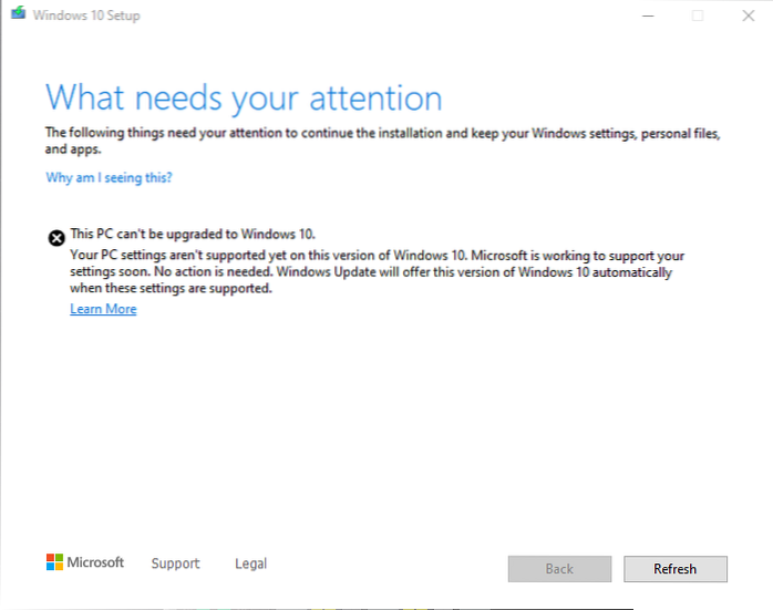 Windows 10 1903 opdatering til 2004