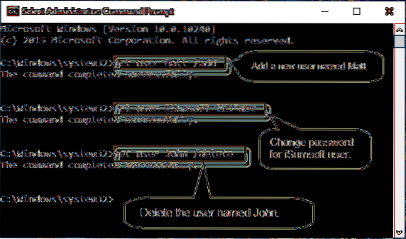 Windows 10 dodaj użytkownika cmd