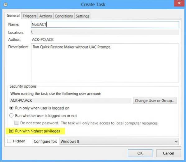Windows 10 Autostart als Administrator