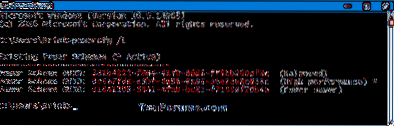 windows 10 luminosité cmd