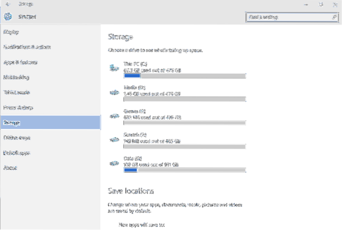 Windows 10 zmienia domyślny dysk instalacyjny