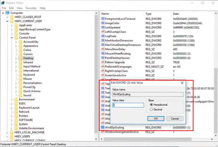 Windows 10 dpi rozmazaná oprava