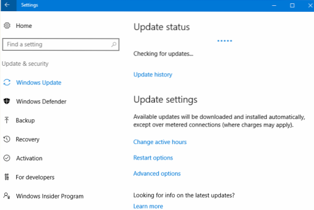 Windows 10 erste Dinge zu tun