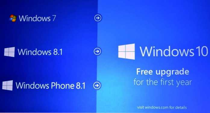 actualización gratuita de windows 10