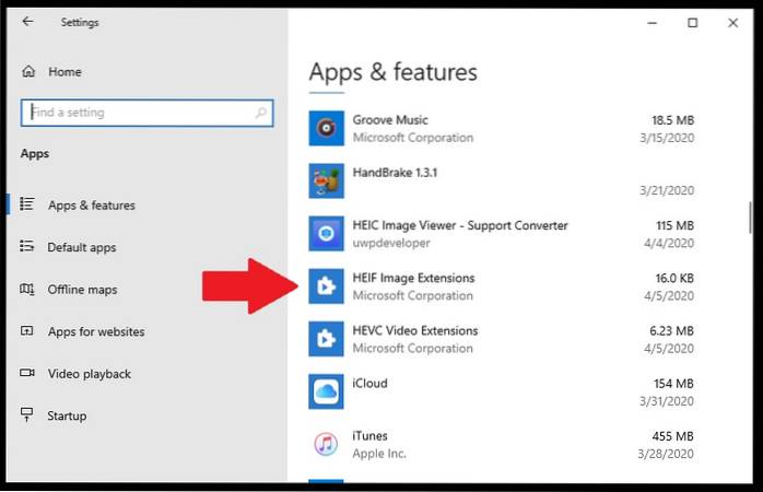 Windows 10 heic non possiamo aprire questo file