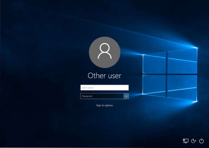 Windows 10 autentificare fără pin