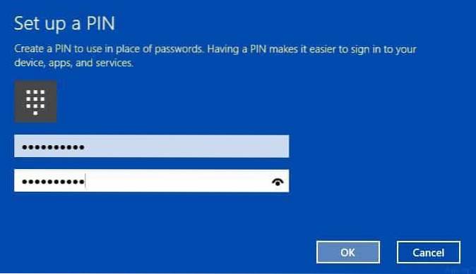 Windows 10 PIN-Code zurücksetzen