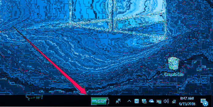 windows 10 viser batteriprosent