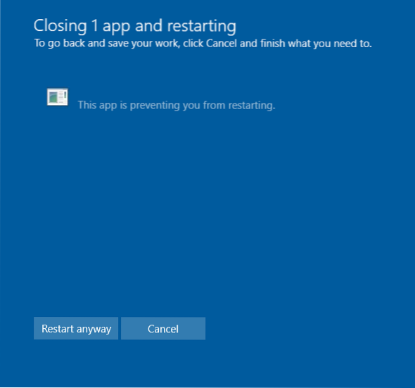 Windows 10 vypínání aplikací
