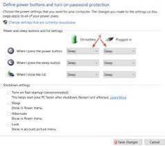 Windows 10 Sleep-Taste