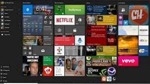 Windows 10 dlaždice přizpůsobit