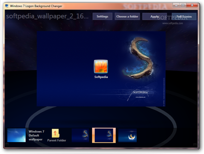 fondo de inicio de sesión de windows 7