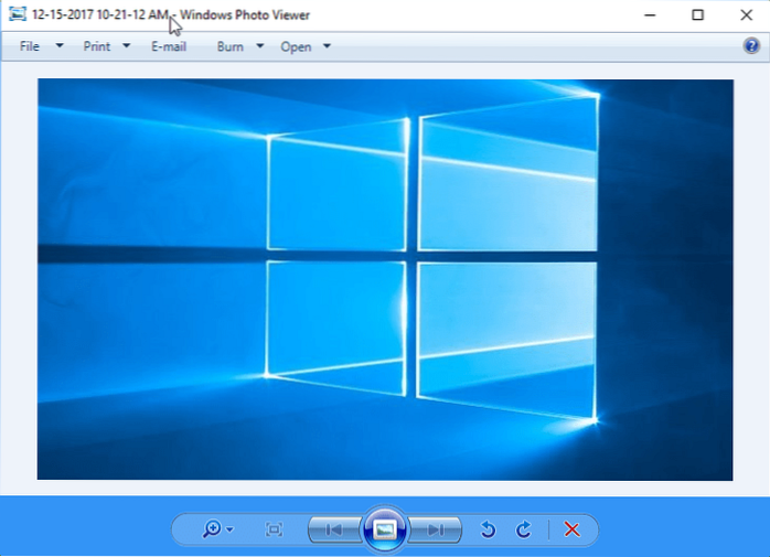 visor de fotos de windows 7 para windows 10