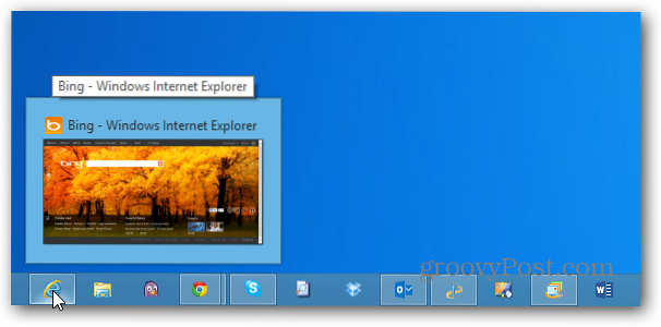 bara de activități Windows 8 pentru Windows 10