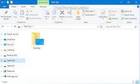 windows ändra skrivbordsmapp