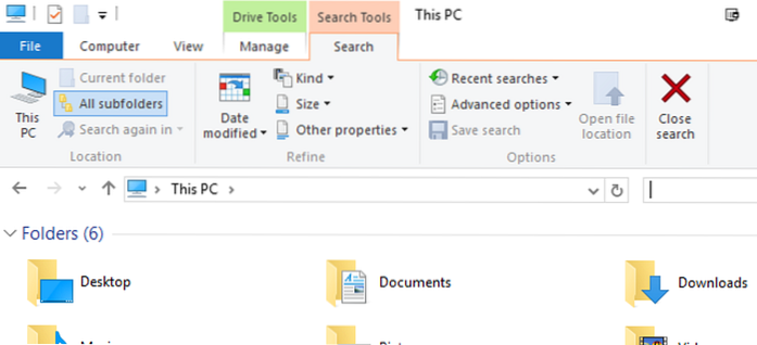 windows recherche les fichiers par date