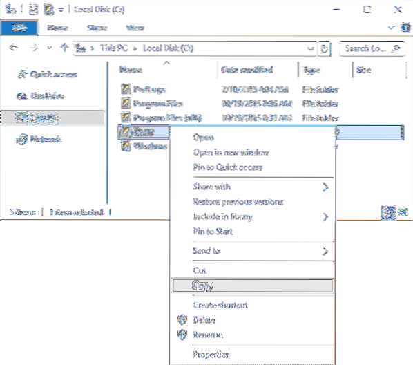 windows move profile to another drive