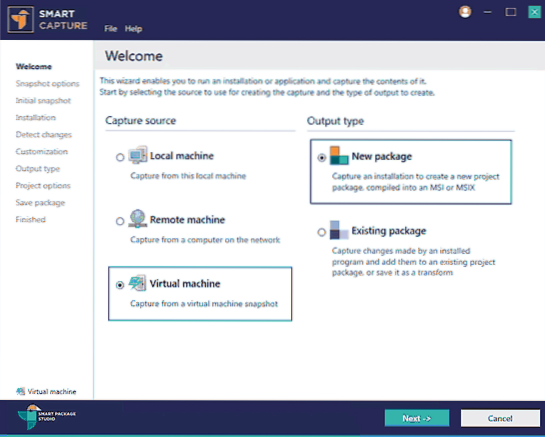 Windows sandbox salva snapshot