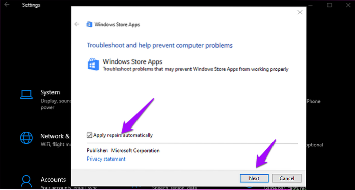 Windows Store downloades ikke