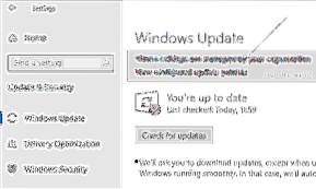 Windows time certains paramètres sont gérés par votre organisation