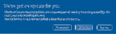 Windows Update ist deaktiviert Nachricht