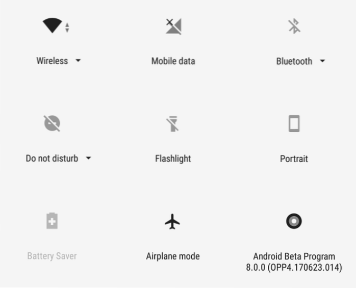le mode avion ne désactive pas android