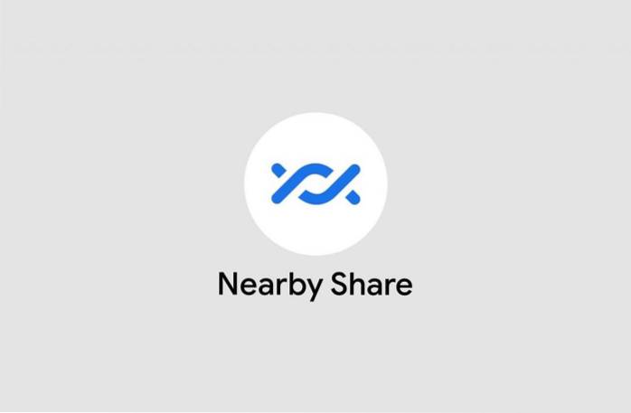 android à proximité partager des fenêtres
