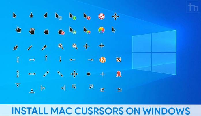 kurzor Apple pro Windows 10