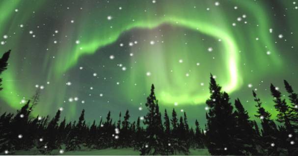 aurora screensaver