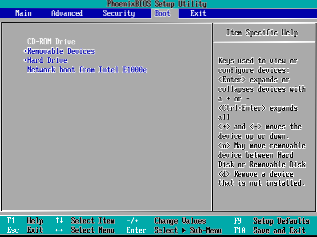 boot sd card bios