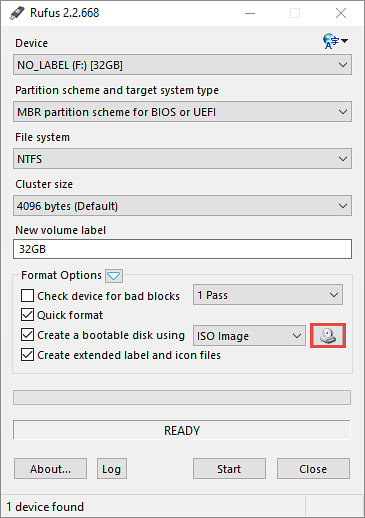 bootbar USB til Windows 8