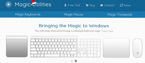 can an apple trackpad work on a pc