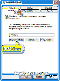 Nelze obnovit mé dokumenty do výchozího umístění