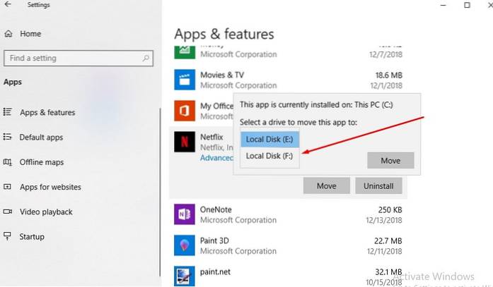 alterar localização de download do netflix android