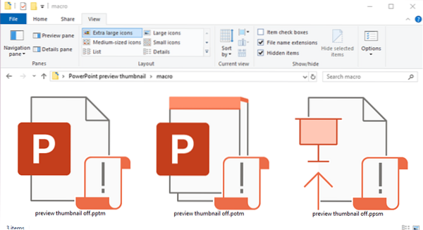 change the preview picture thumbnail for powerpoint file