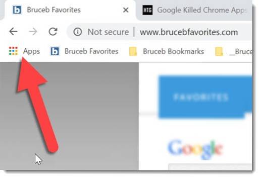 Chrome Link zur Symbolleiste hinzufügen
