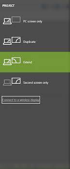 connect to a wireless display couldn t connect