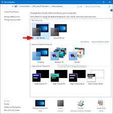 copiar el tema de Windows 10 a otra computadora