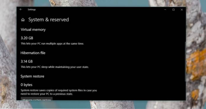 smazat soubor hibernace Windows 10